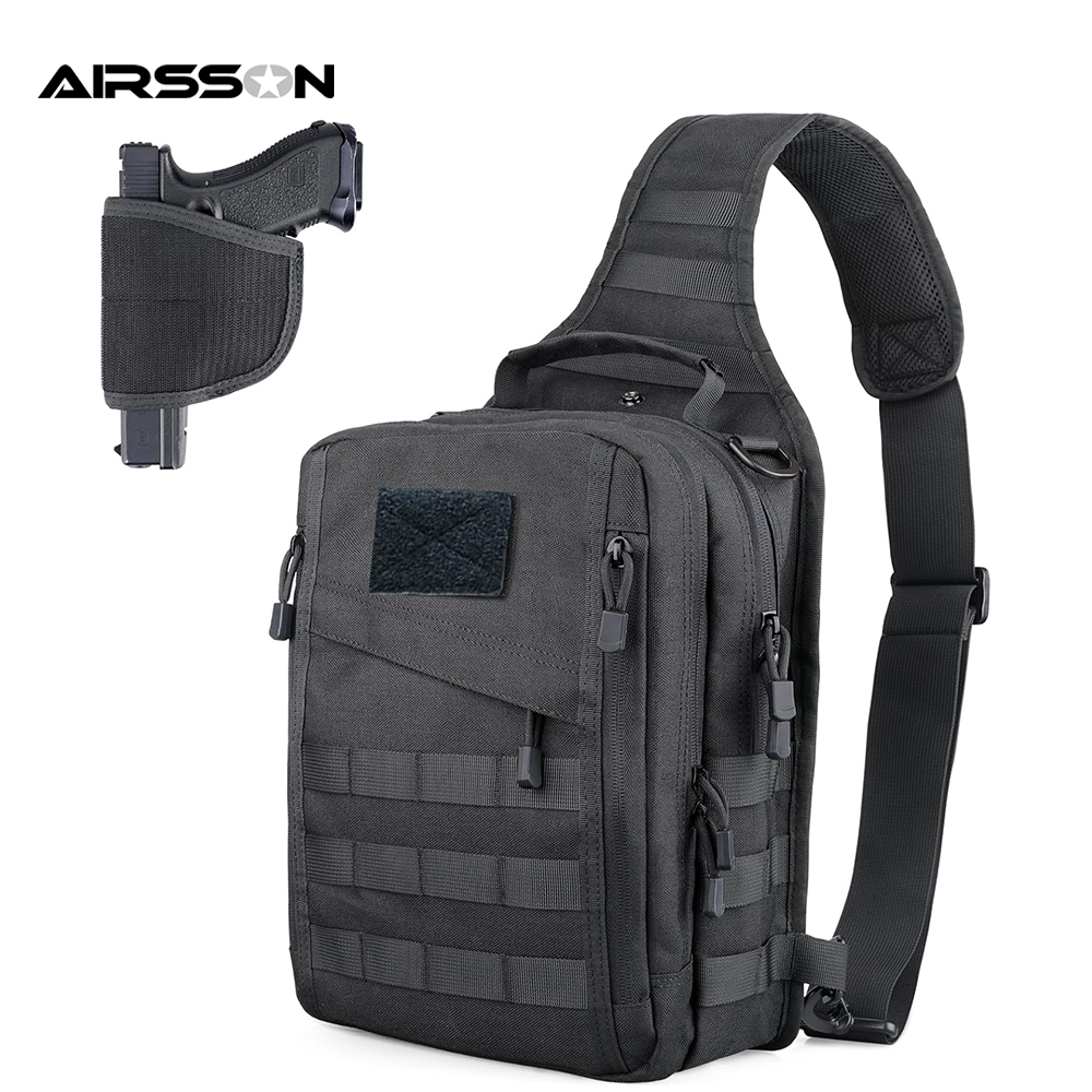 Edc Concealed Carry Sling Bag - Sac à dos tactique à bandoulière