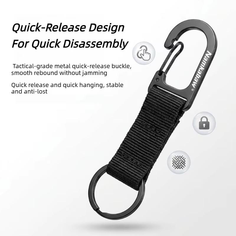 Edc Carry Clip - Mousqueton à ressort compact et mini,