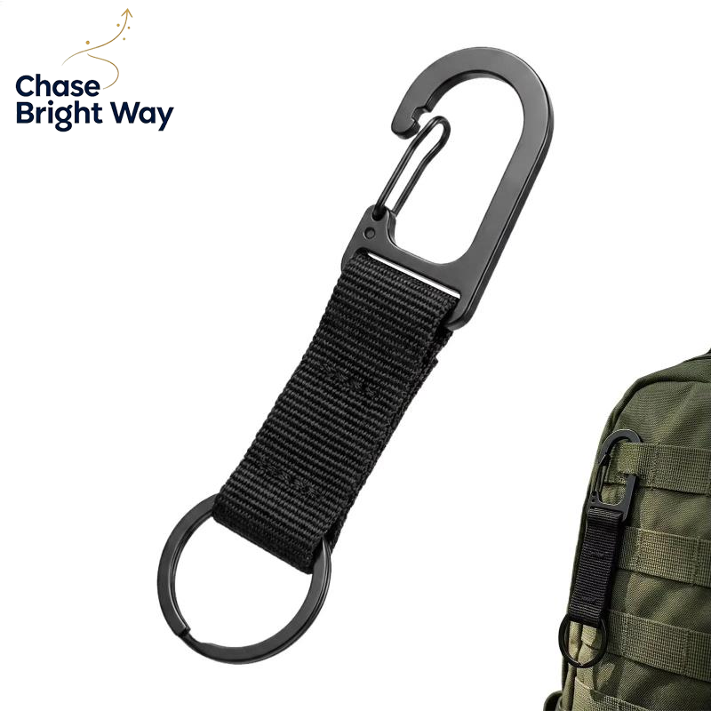 Edc Carry Clip - Petit mousqueton à ressort portable avec
