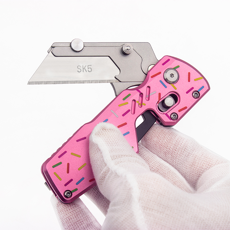 Couteau utilitaire pliable en  - Edc Carry Pocket Knife avis et prix