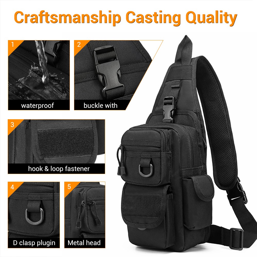 Dull-Sac à dos à bandoulière r - Edc Concealed Carry Sling Bag avis et prix